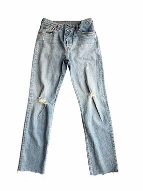 Levi's Light Blue Straight Leg Jeans